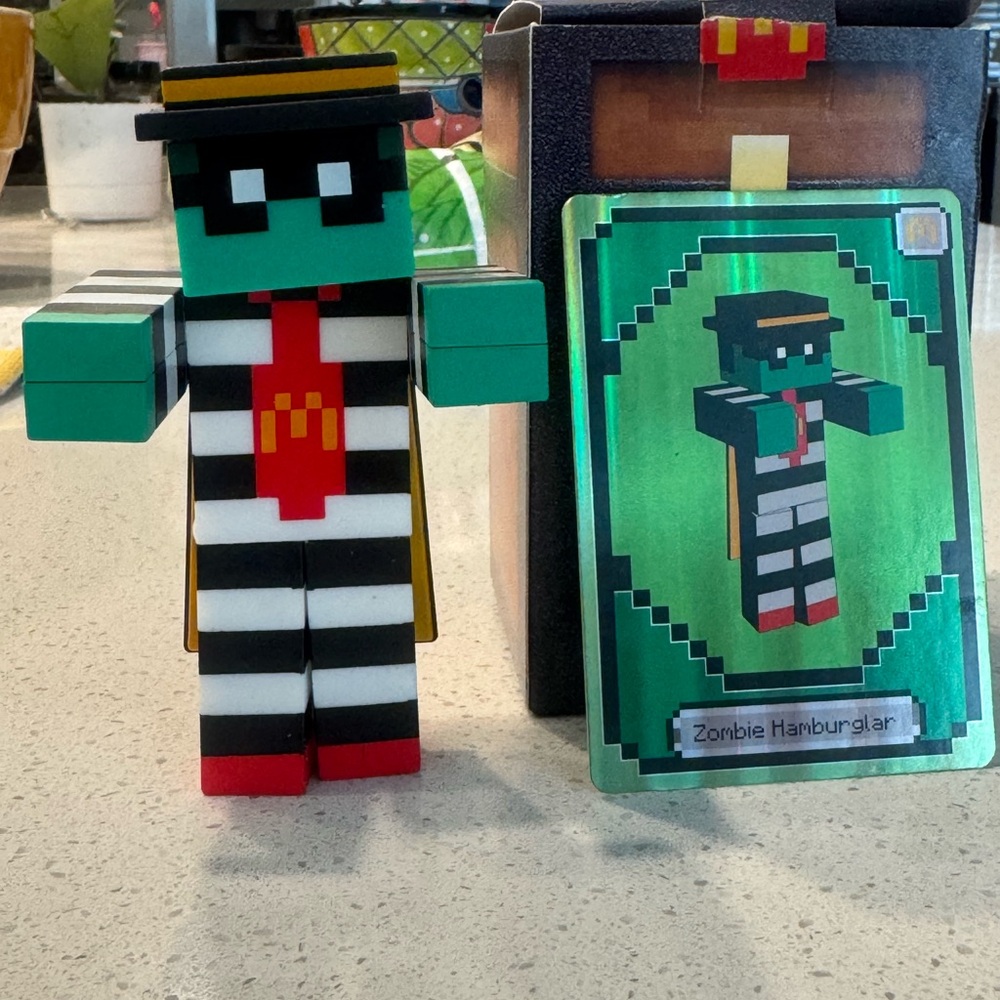 Zombie Hamburglar Toy Figure